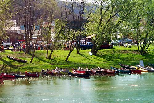 Canoeing events can be found up the road in Marlinton.